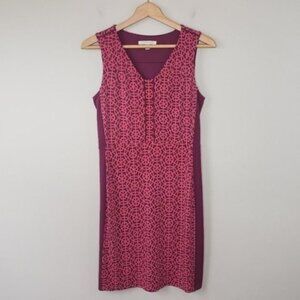 Stitch Fix 41 Hawthorn | Burgundy Print Dress Size Small